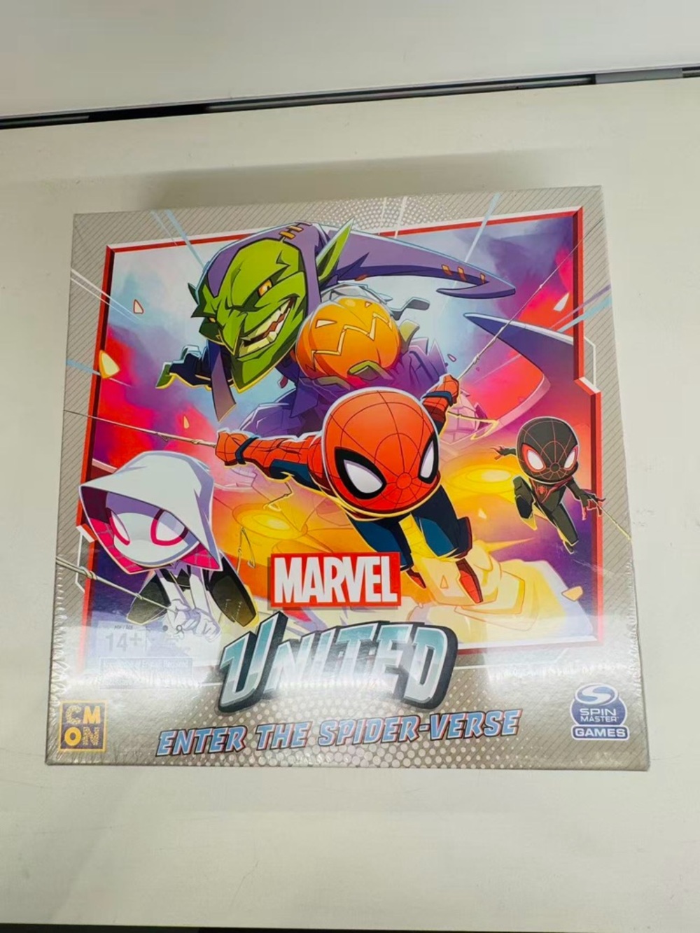 Marvel United Enter the Spider-Verse  Expansion Spider Man Kickstarter Exclusive